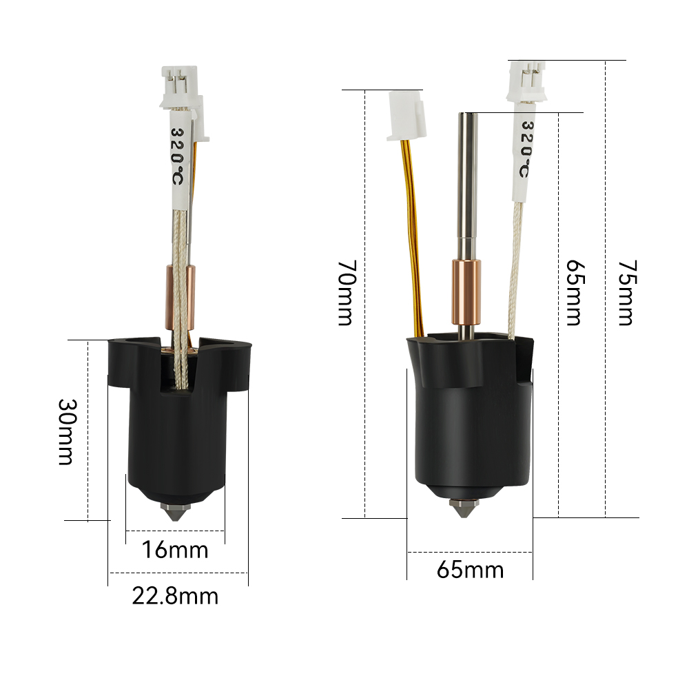 Per Creality K1C/K1 Max Hotend - High Flow Ceramic Hotend recensione e prezzo