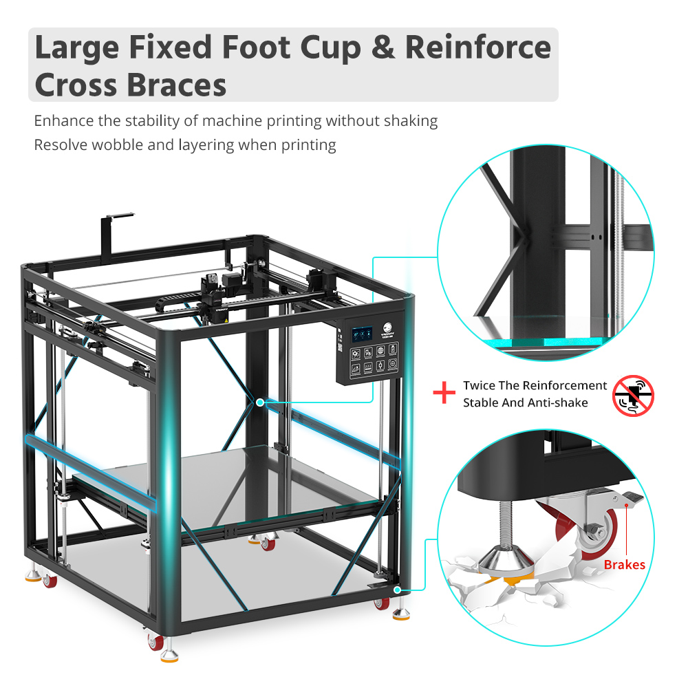 PIÙ NUOVA Tronxy VEHO Serie 60 - Corexy 3D Printer Kit recensione e prezzo