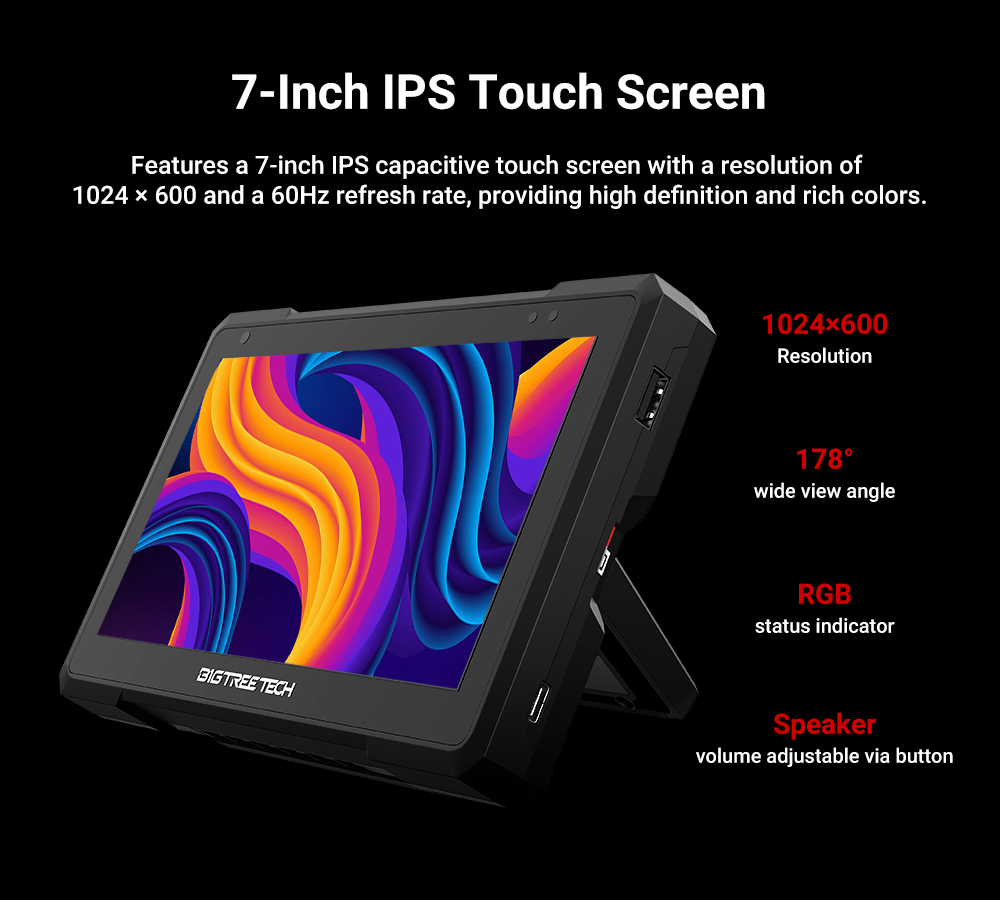 BIGTREETECH Pad 7 IPS Touch Sc - Klipper Pad 7 Inch recensione e prezzo